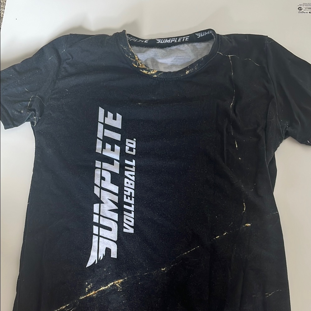Black Jumplete Volleyball T-Shirt